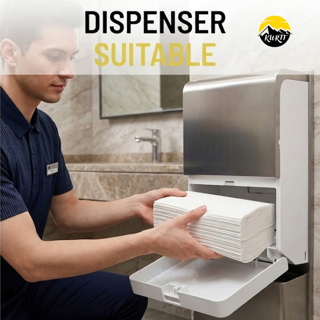 Papirhåndklæder Z-fold 2-lags cellulose – 3200 stk. 24x21cm