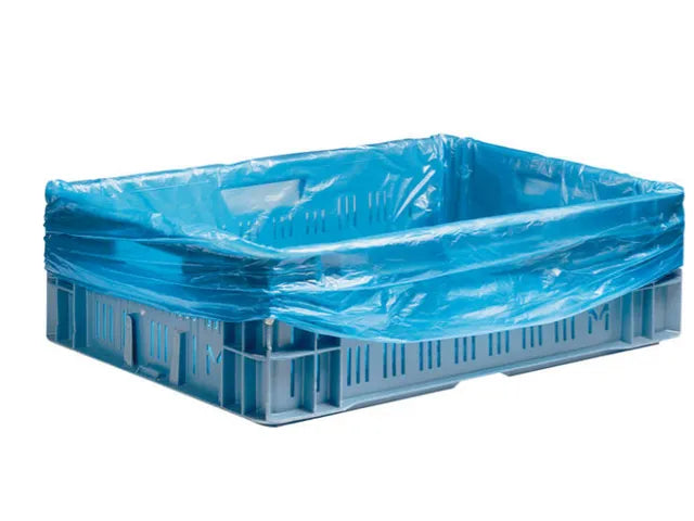 HDPE F2 kasseposer 60 + 40 x 80 cm - 1000 stykker