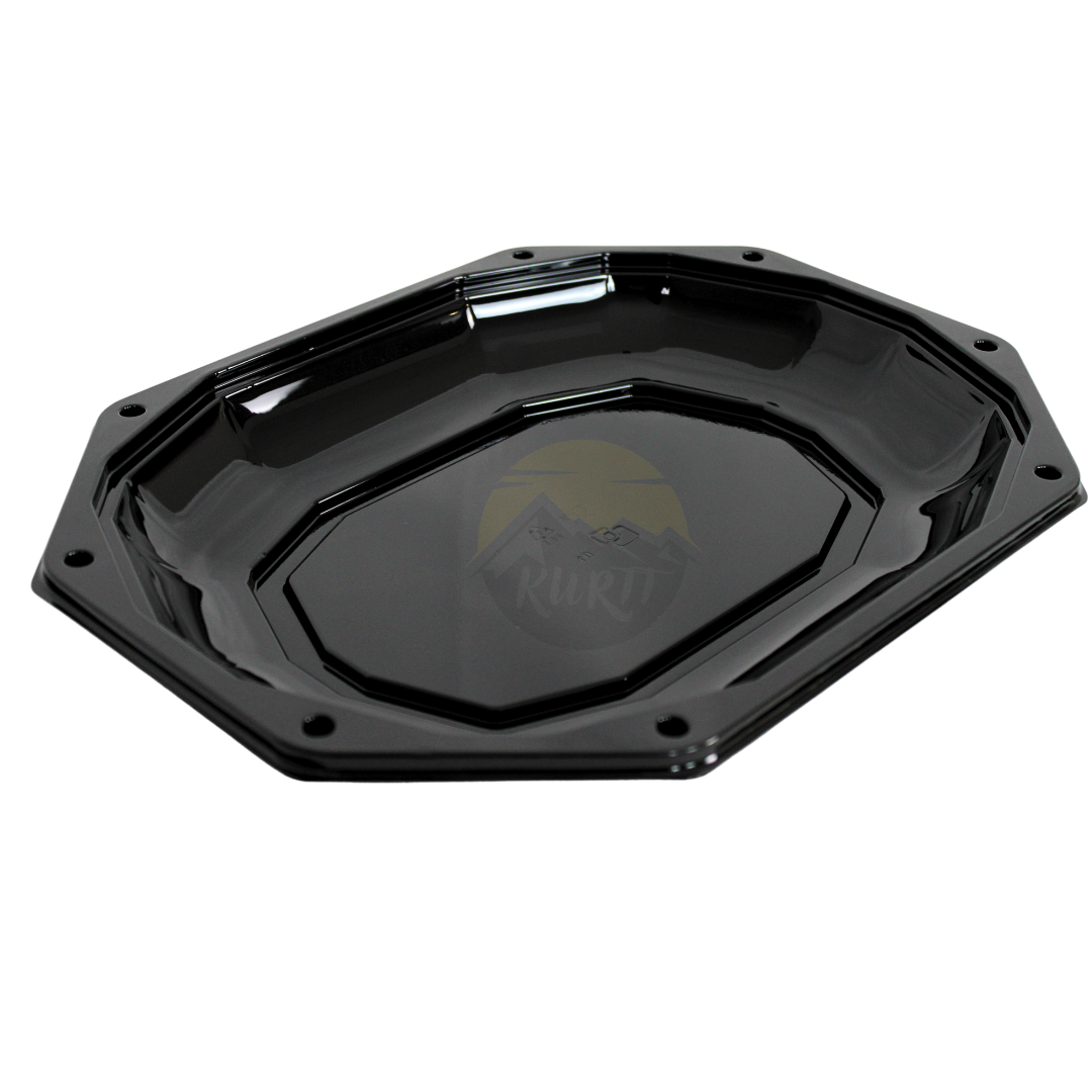 Black catering tray 33.5 cm - 10 pieces