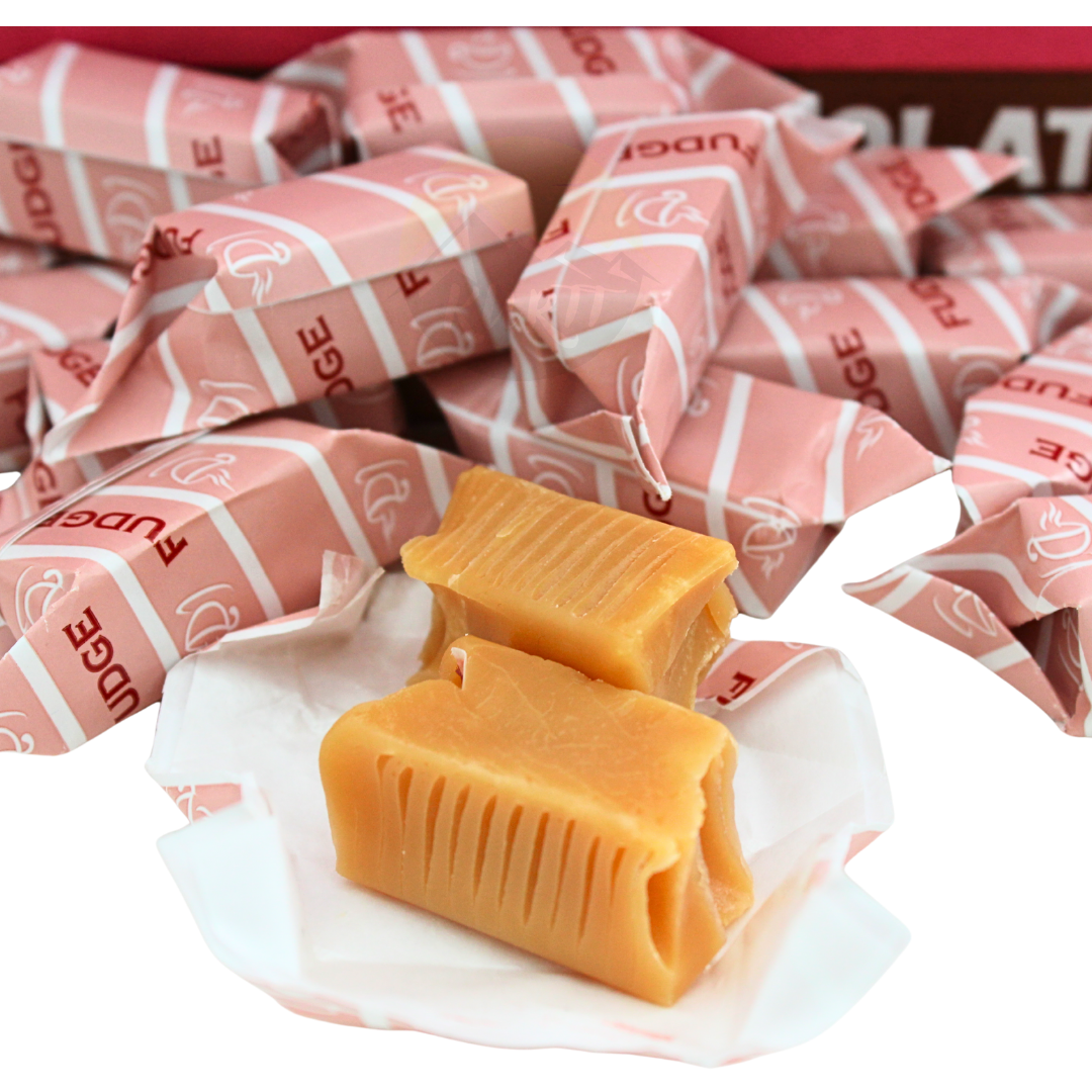 Fudge Caramel Cubes - 160 stykker