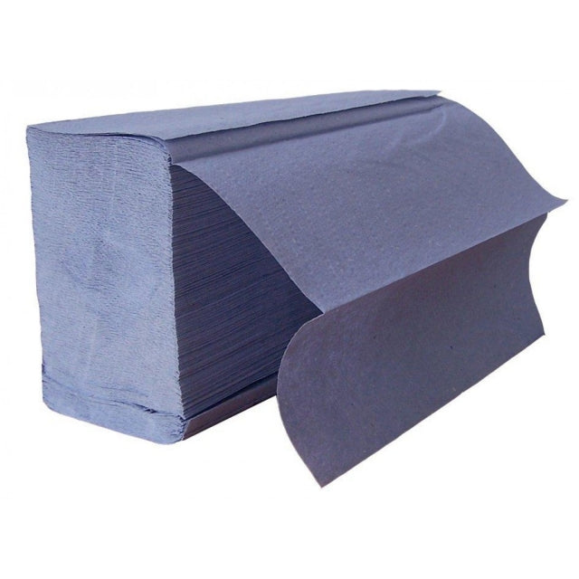 Papirhåndklæder blå 2 -lag 23 x 25 cm - 5.000 ark