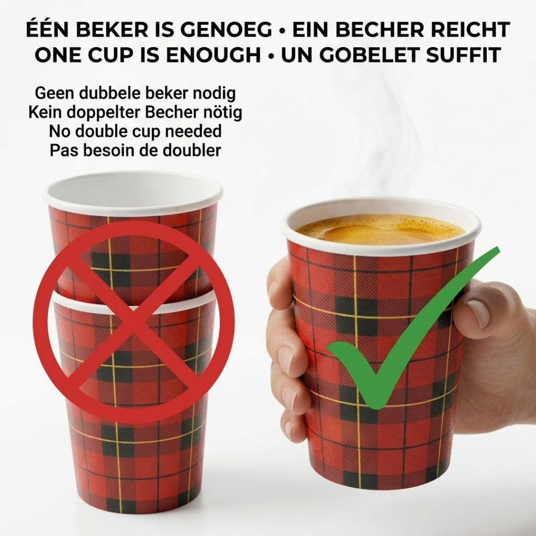 Kaffekopper 180 ml 7,5 oz - 2500 stykker