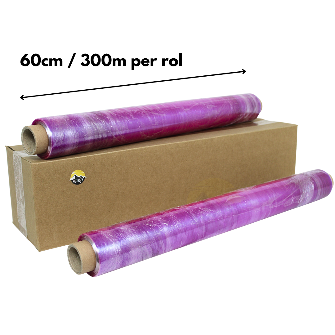 Klamfilm lilla 60 cm - 4 ruller