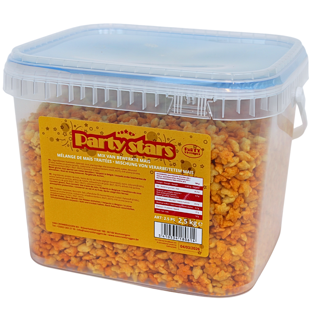 Cocktailsnacks, Aperitif, Mix nødder - 2,5 KG
