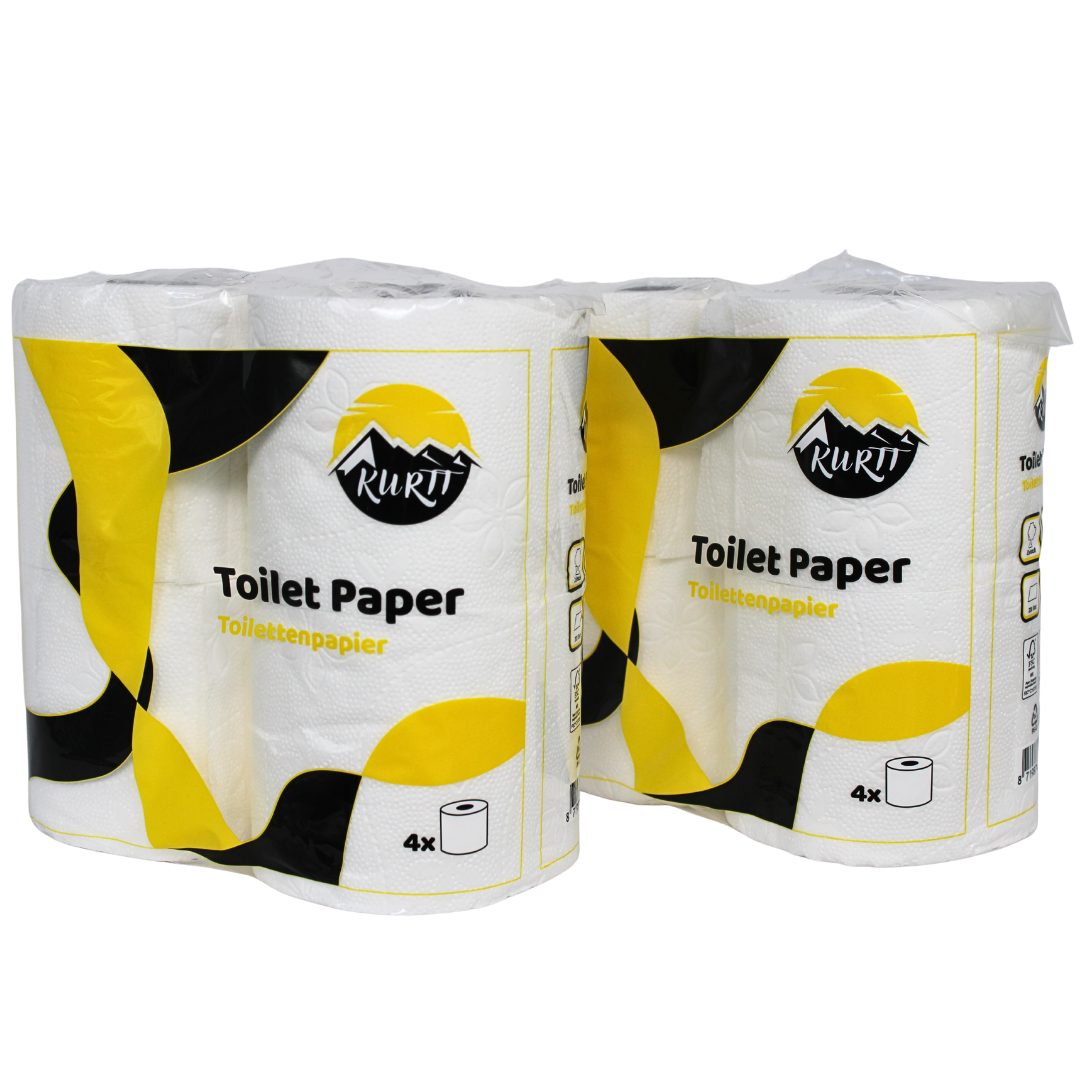 Toiletpapir, toiletpapir, 2 -lag - 200 ark