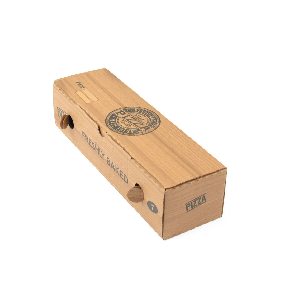 Pizza Carton, Model '' Rollo '', Kraft - 100 stykker