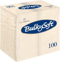 Servietter Bulkysoft 1/8 gange - 100 stykker