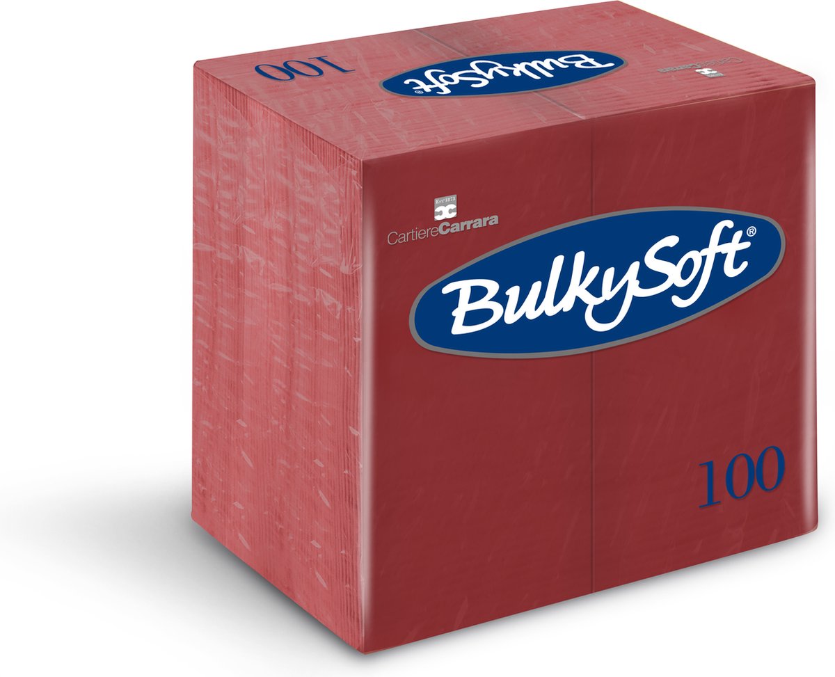 Servietter Bulkysoft 1/8 gange - 100 stykker