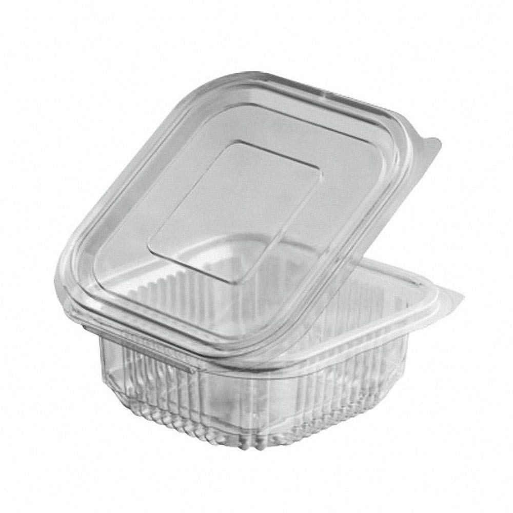 Salad bowls 250cc with fixed lid - 100 pieces incl. SUP