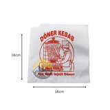 Döner poser 16 x 16 cm