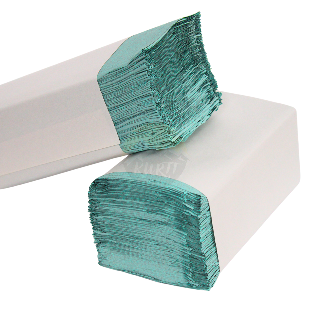 Papirhåndklæder Green 1 -lag 25 x 23 cm - 5.000 ark