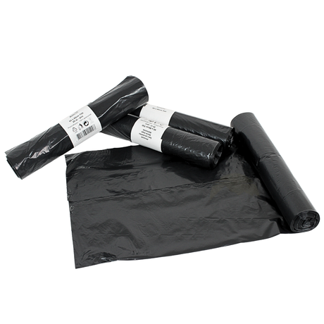LDPE Afvalzakken 60 x 80 cm – Grijs – Type 50 (op rol) - 400 stuks