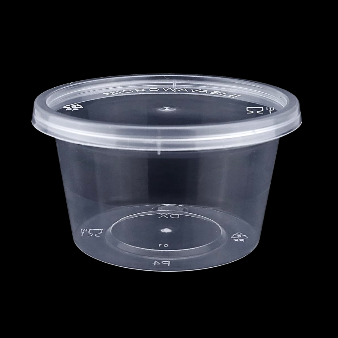 Sauce cups with lids 80cc - 500 pieces incl. SUP