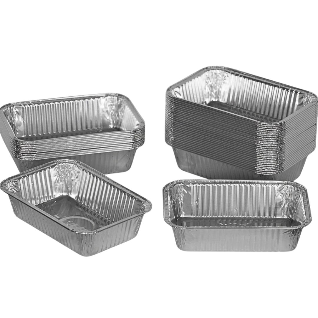 Aluminiumsbakke 850 - 100 stk. | ovn, airfryer, grill