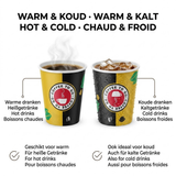 Kaffebægre 200ml karton to go – Engangsbægre inkl. sup