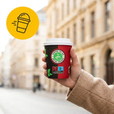 Kaffekrus med PP-låg, 0,2L - 500 stk.