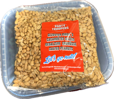 Saltede jordnødder, cocktailsnacks - 1 KG