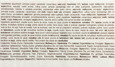 Chokolade Capella 255 stykker