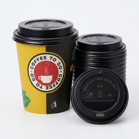 Kaffebægre guld 200ml karton to go – 1000 stk. engangsbægre