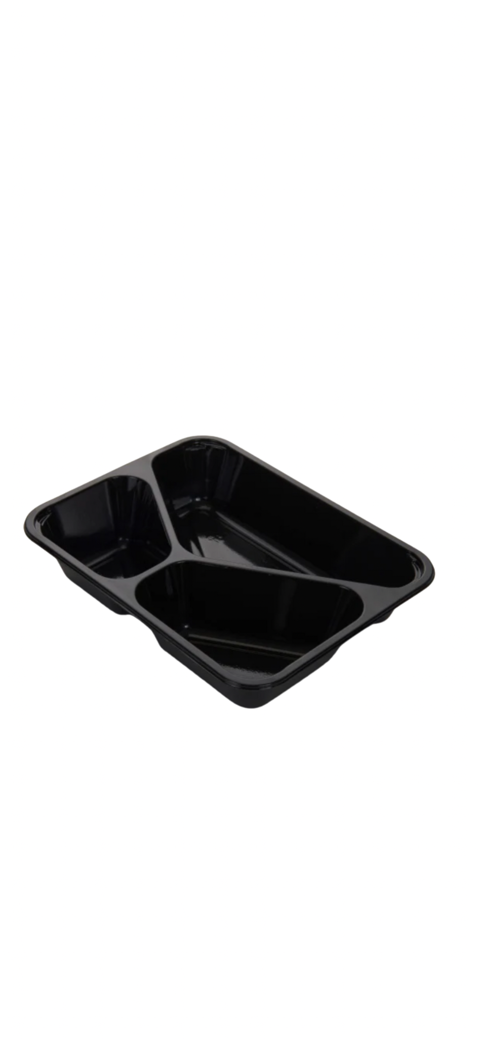 Mikrobølgemenubakke 3 rum