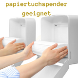 10,000 sheets, Paper towels green 1-ply 25 x 23 cm
