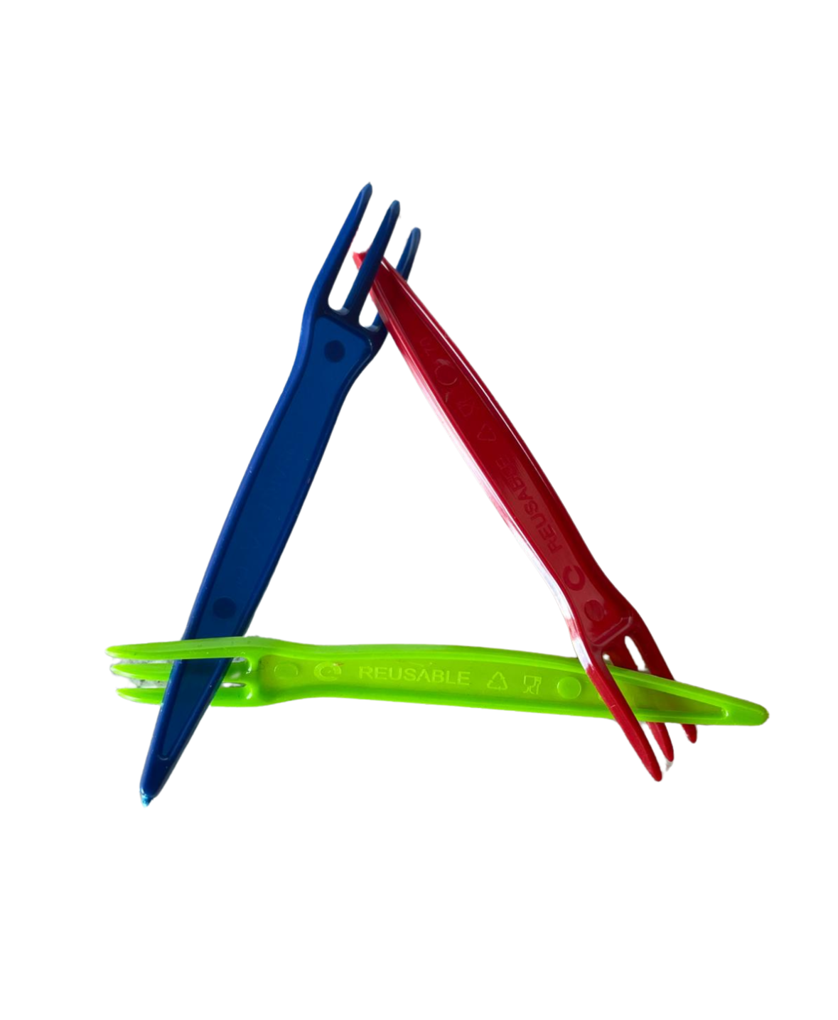 Fries Forks PP genanvendelig - 1000 stykker