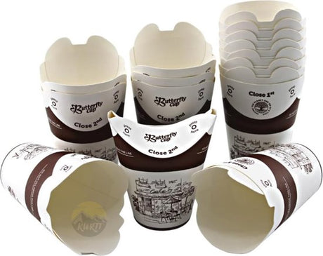 Kaffekopper sommerfugl 200 ml - 800 stykker