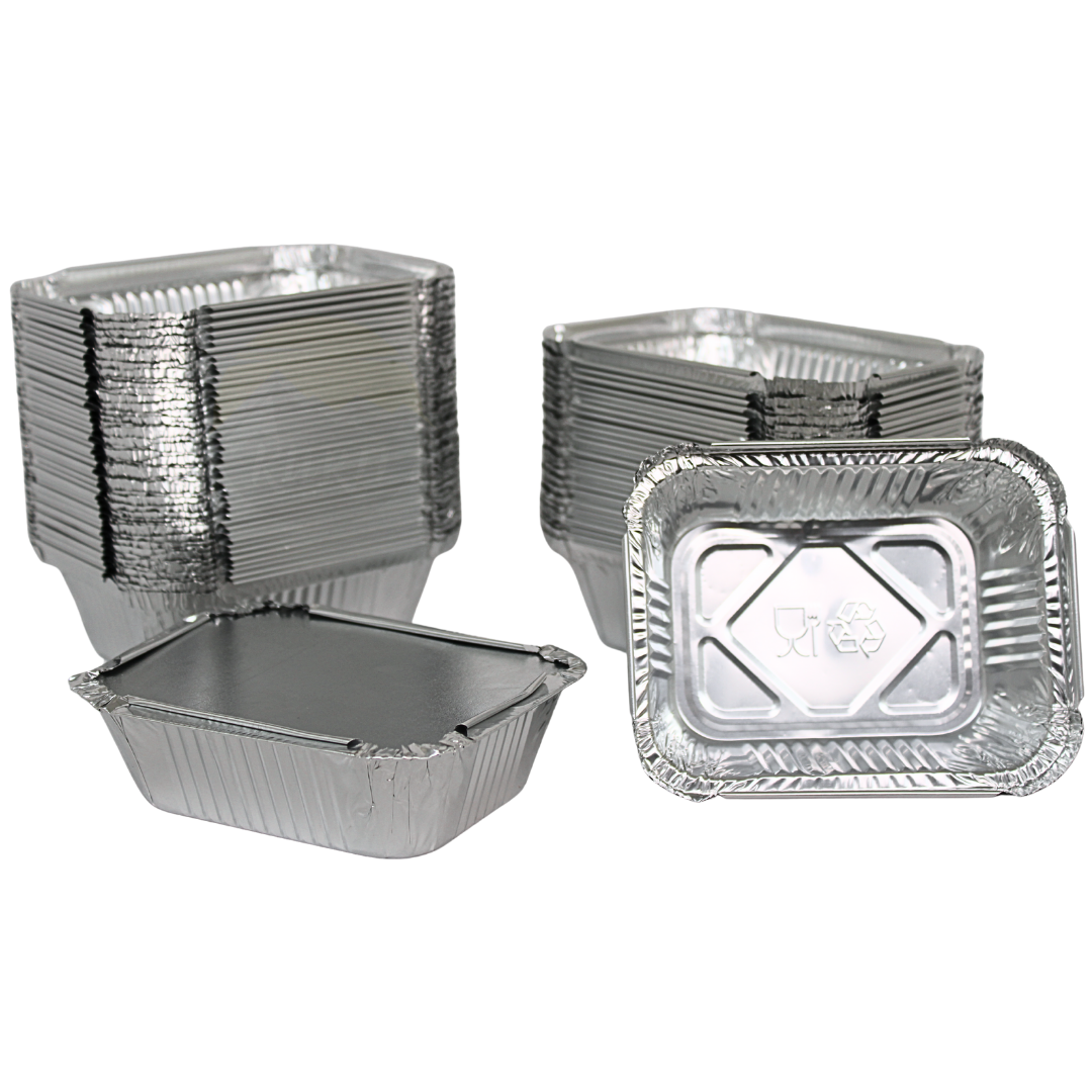 Aluminiumscontainer 250 L - 100 stykker