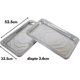 Menu skål aluminium 4850 ml - 25 stykker