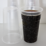 Gennemsigtige kopper/ølkopper 300 ml - inkl. Sup