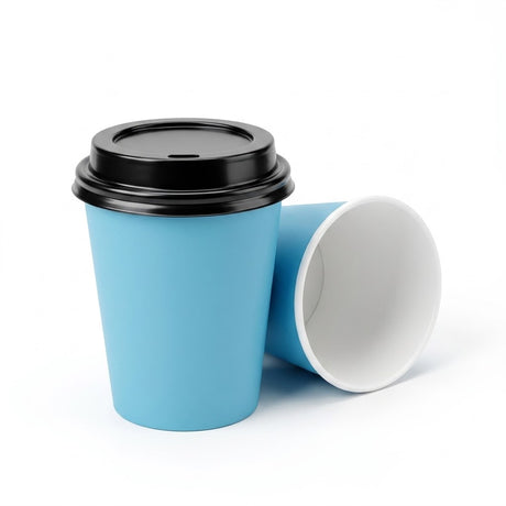 Kaffebægre, drikkebægre, papbægre 8 oz / 200ml inkl. sup