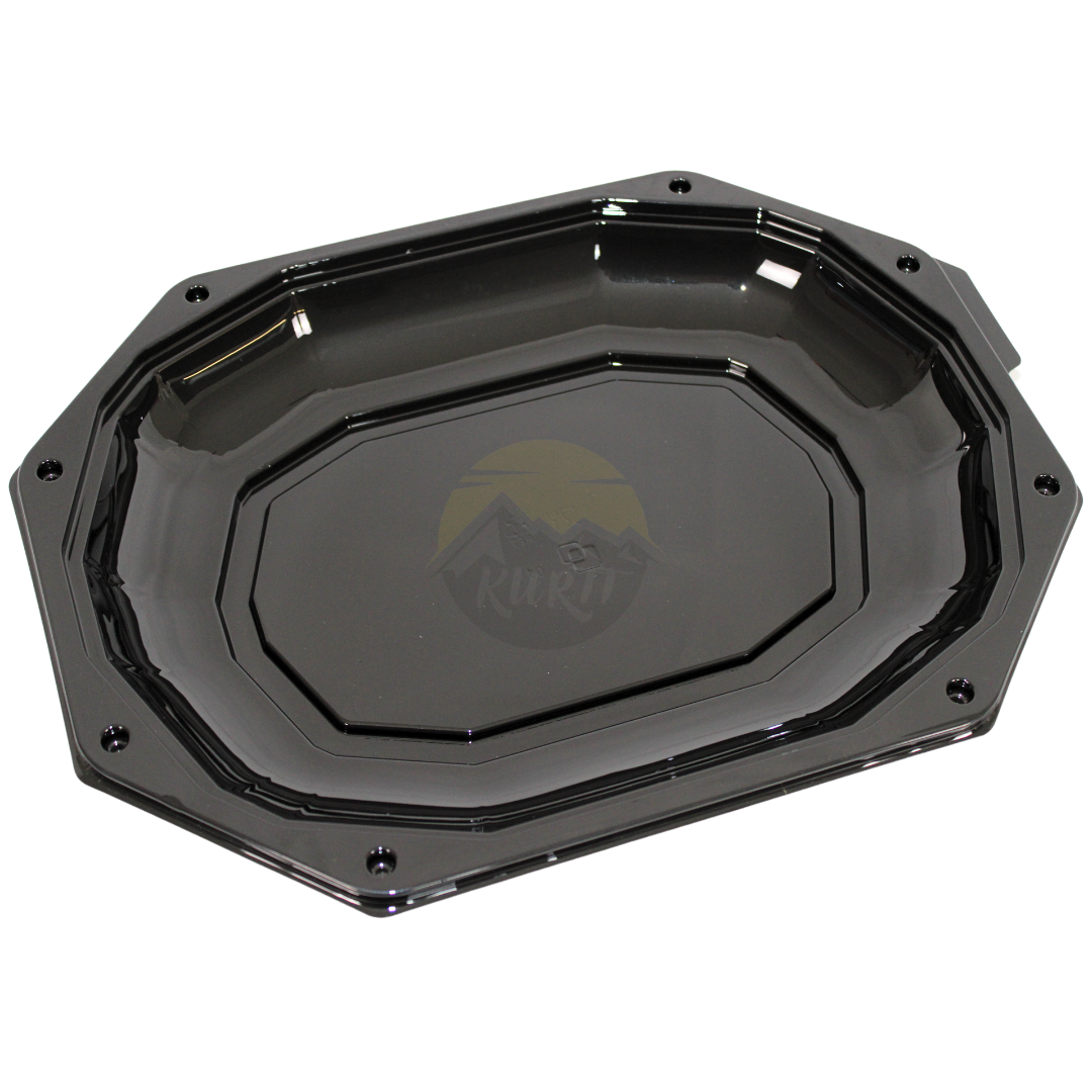 Black catering tray 33.5 cm - 10 pieces