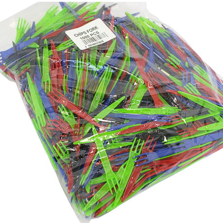 Fries Forks PP genanvendelig - 1000 stykker