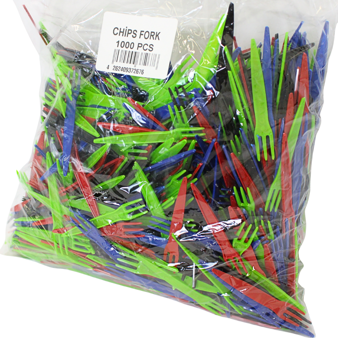 Fries Forks PP genanvendelig - 1000 stykker