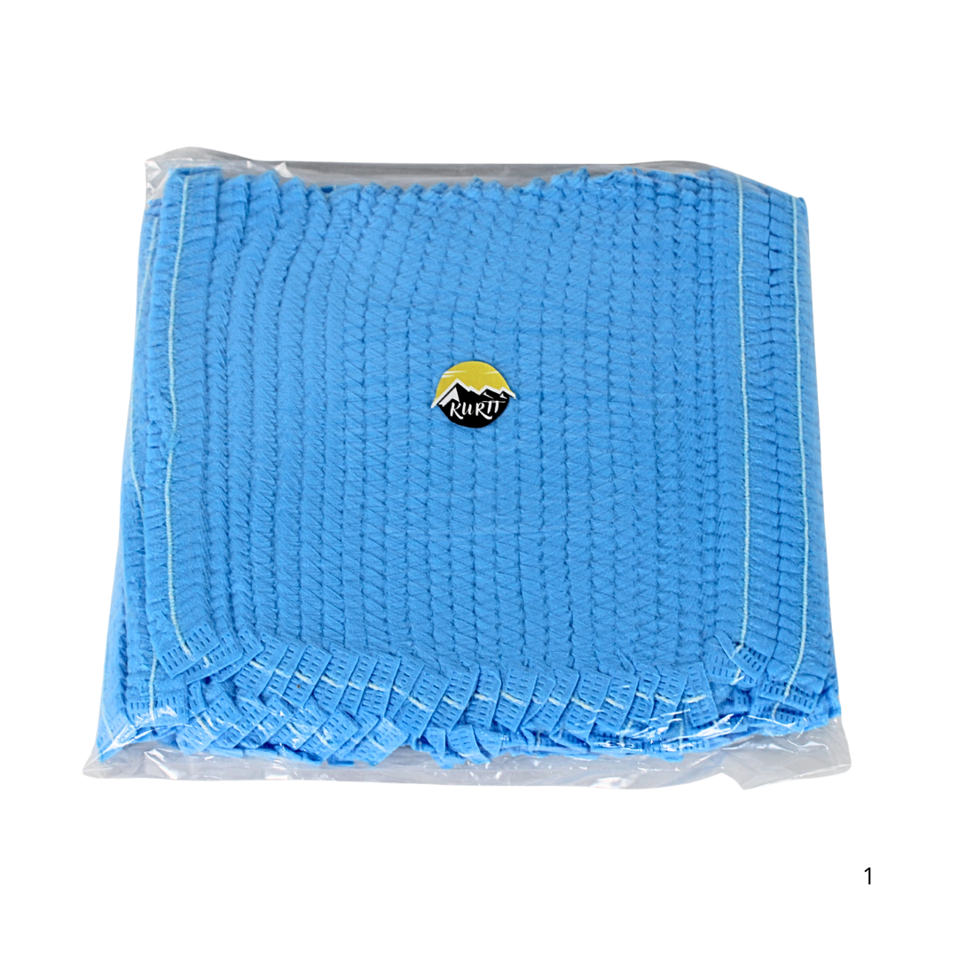 PP Hairnets Blue Non Woven Beret - 100 stykker