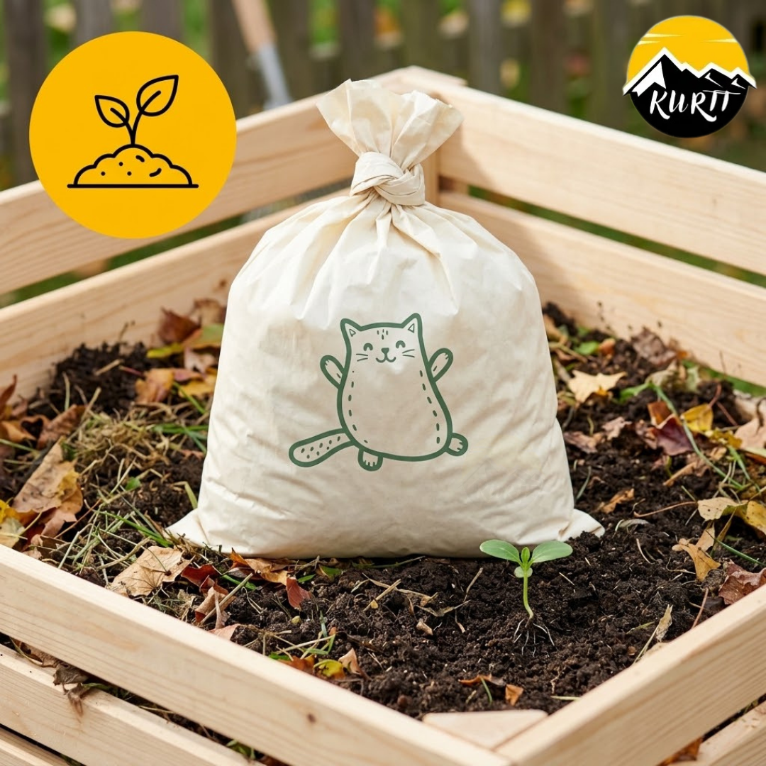 Happy afvalzakken in productverpakking