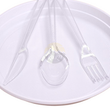 Genanvendelige knive gennemsigtige 16 cm