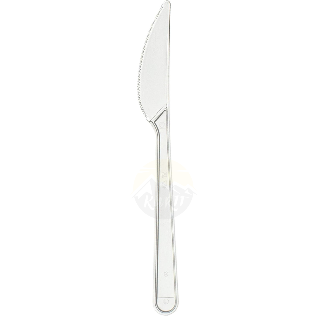 Genanvendelige knive gennemsigtige 16 cm
