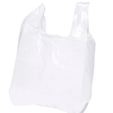 Shirt carrier bags HDPE 30+18x55 cm 11my - 2000 pieces incl. SUP