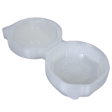 ripboxx® MEAL's Clapshell PP Transparent | 1 rum, 2 rum & 3 rum