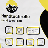 Rengøringsruller, håndklæderruller, MIDI -ruller - 6 stykker
