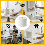 Aftørringsruller cellulose 2-lags 20cm – 6 stk. til dispenser