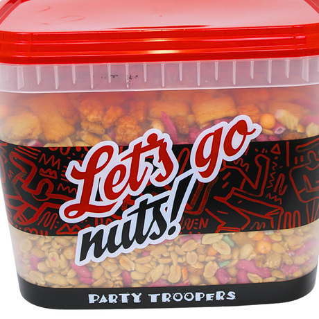 Nøddemix, cocktailsnacks, kiks - 5 KG