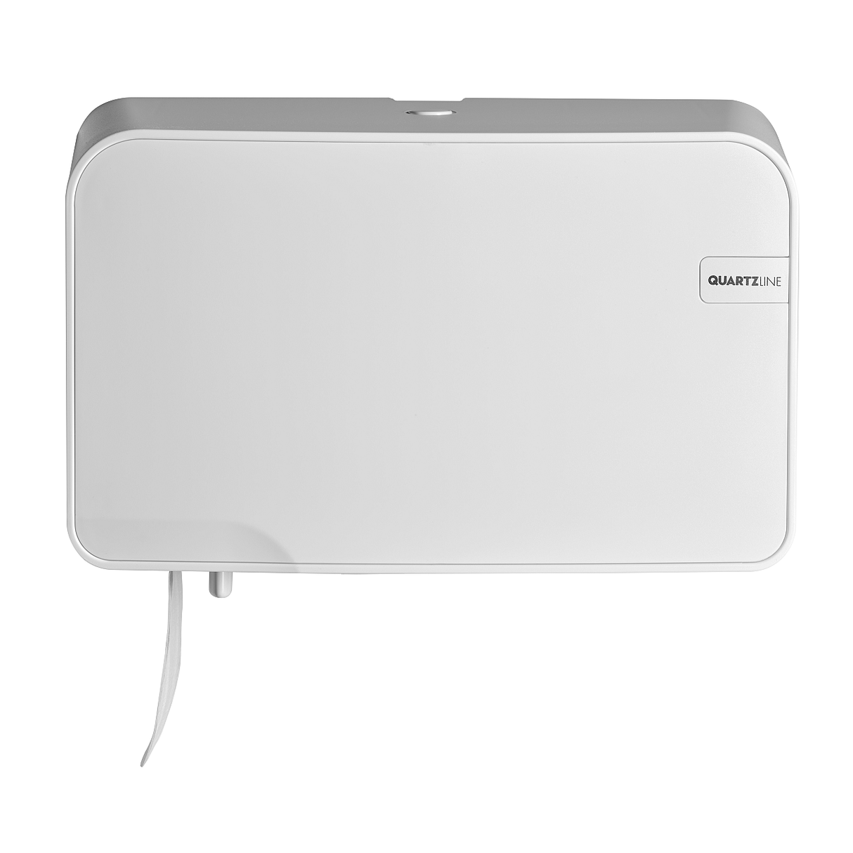 Quartzline Duo Toilet Roll Dispenser | Kompakt rulle traditionel - kvarts