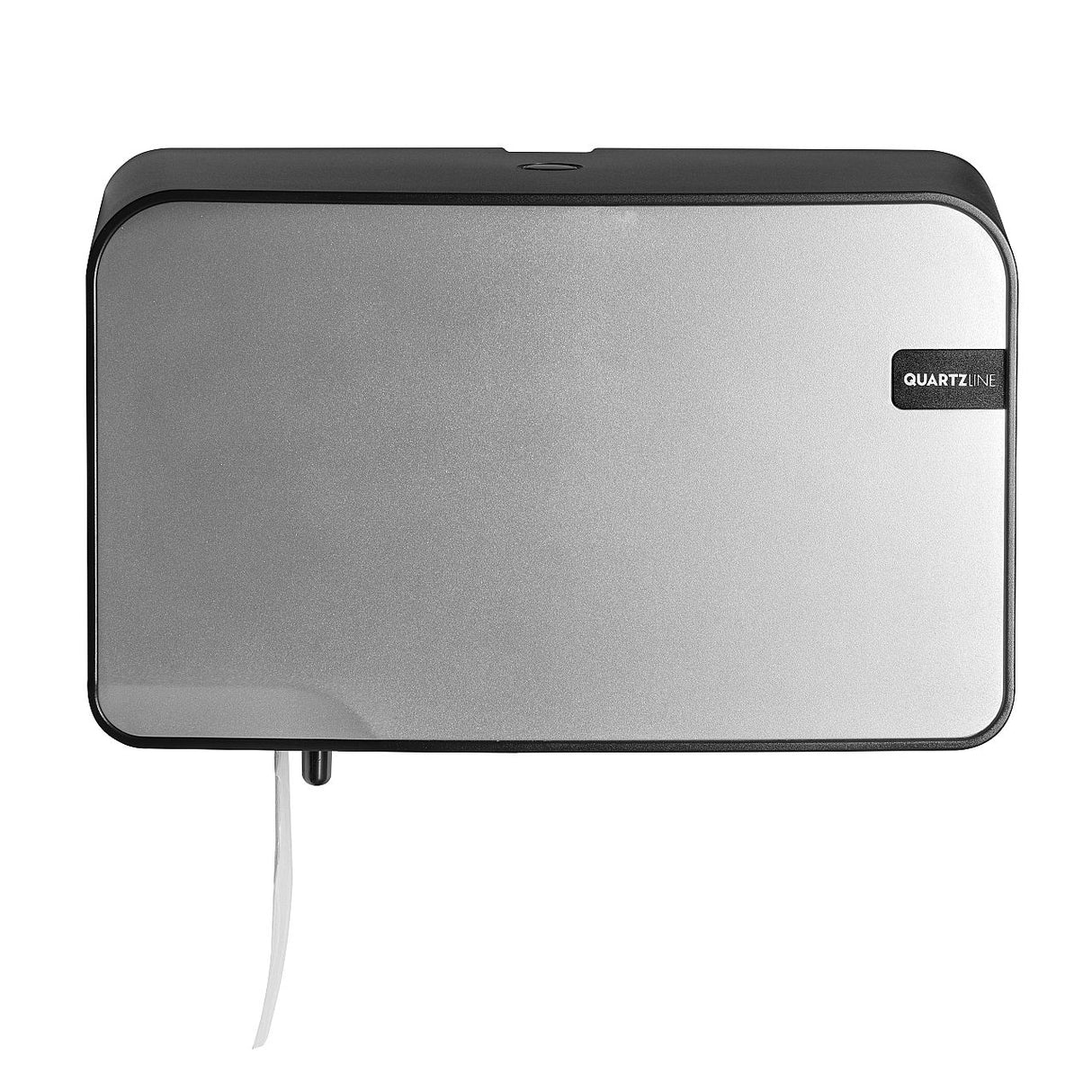 Quartzline Duo Toilet Roll Dispenser | Kompakt rulle traditionel - kvarts