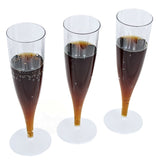 Champagneglas Plastic Hard PS 135ml - 10 stykker | Genanvendelig Plastic Champagne Flute Transparent Party Event