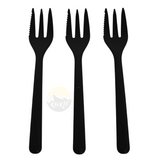 Snack/Fries Fork Black 130 mm
